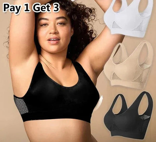 BUY 1 Get 2 FREE Best Quality Breathable Cool Liftup Air Bra